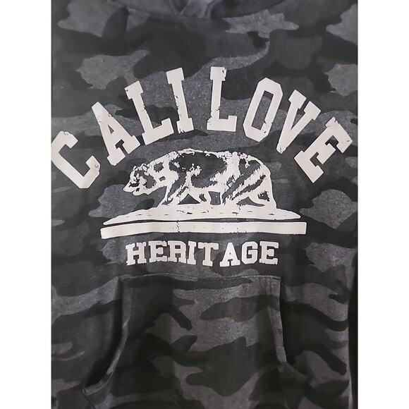Reflex Hoodie XL Camouflage Pull Over Green Long Sleeve A118 Soft Warm Nice - Picture 1 of 5
